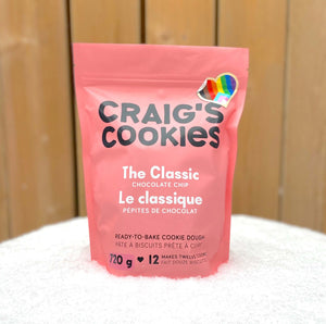 
                  
                    Craig's Cookies Classic Chocolate Chip Cookie dough
                  
                